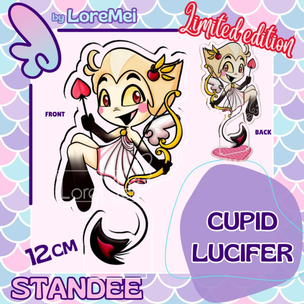 ꒰𑁬°Valentine Lucifer°໒꒱ || Standee (Limited Edition)