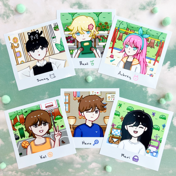 Omori Square Prints set