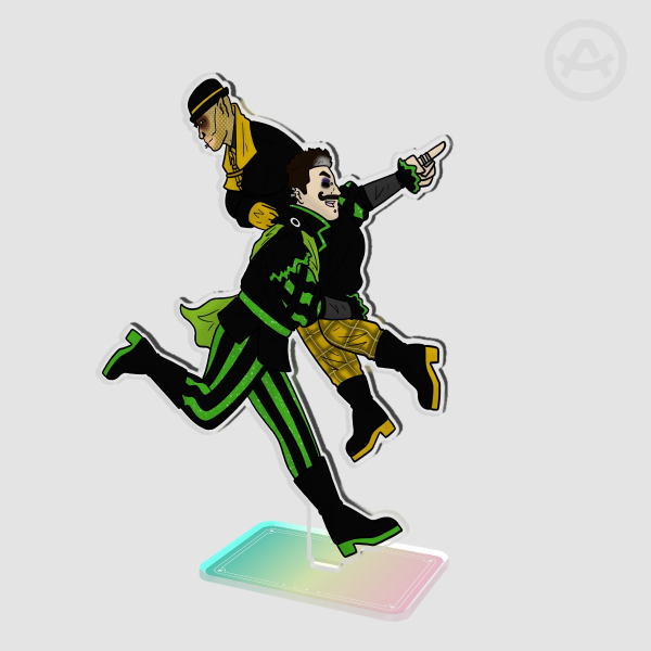 Janus and Remus Acrylic Standees