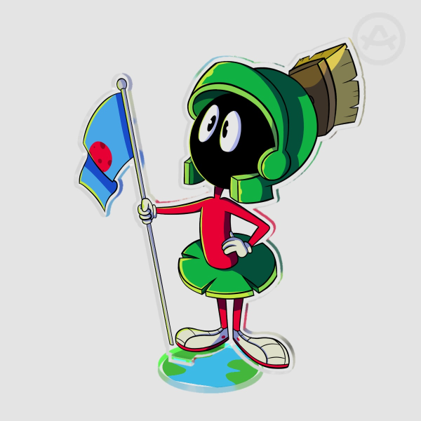 Marvin The Martian (Looney Tunes) Acrylic Standee
