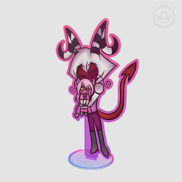 Wally Wackford's Verosika Plushie Acrylic Standees