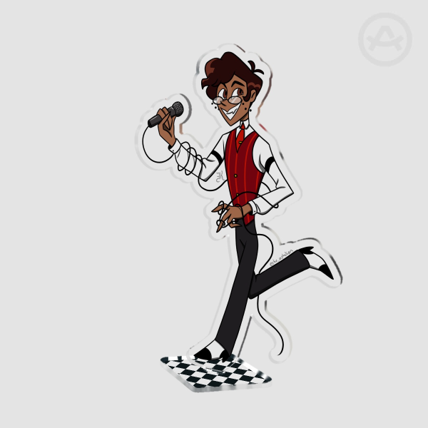 Human Alastor Clear Acrylic Standee