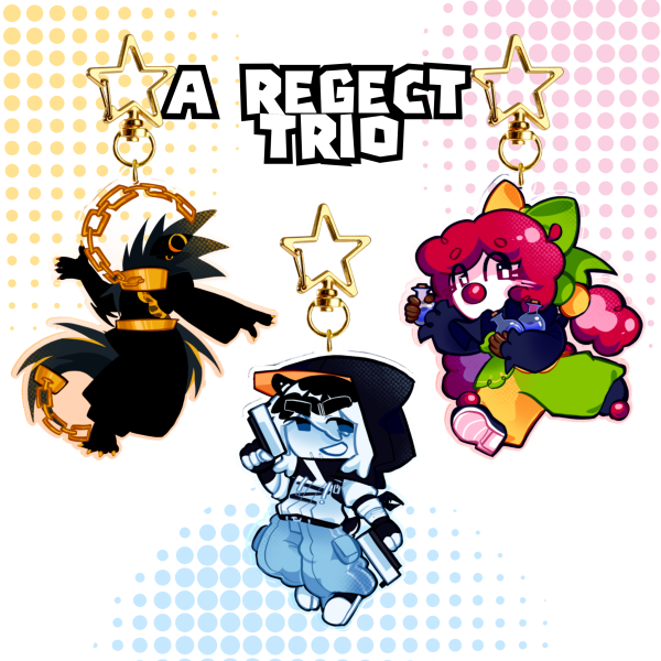 A Regect Trio Keychains Set // A REGECT
