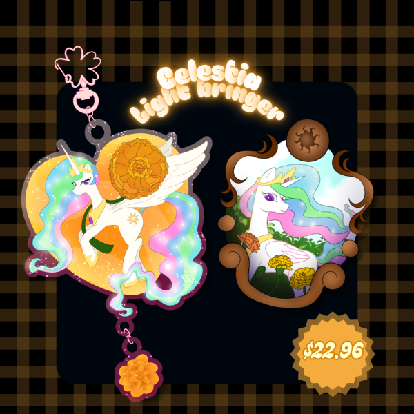 Garden Series | Celestia | Keychain & Sticker