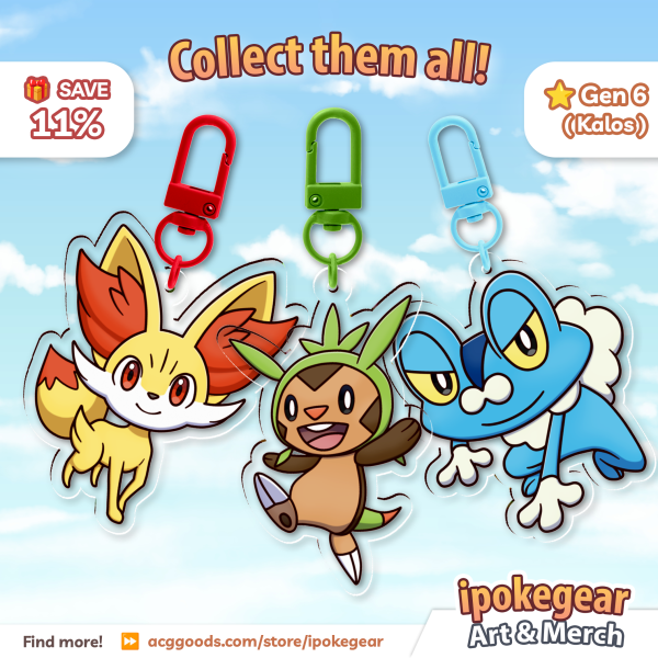 Kalos Starter Set 🔥🌿💧