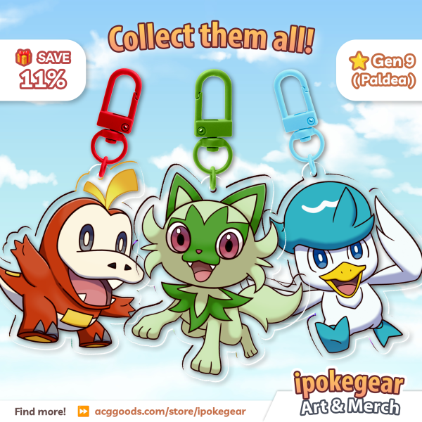 Paldea Starter Set 🔥🌿💧