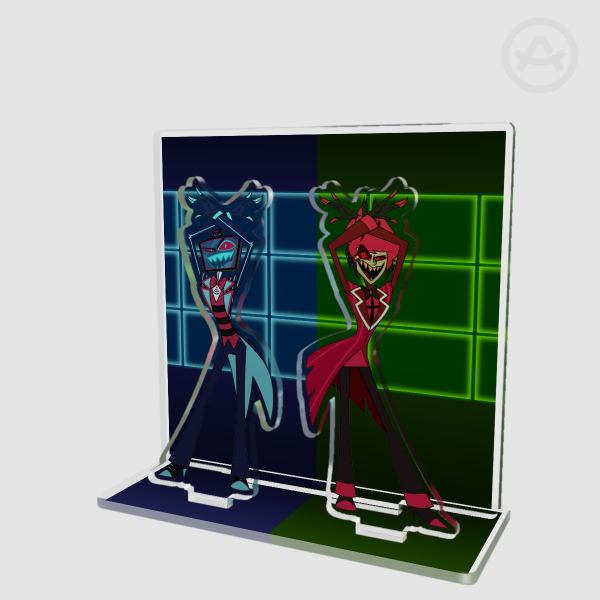 Brighter: Radiostatic Version - Triple Insert Acrylic Standee (10cm)