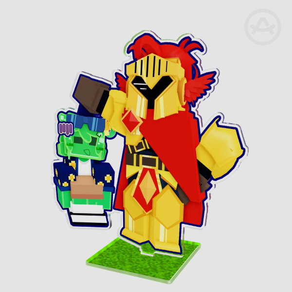 Slimeknight Standee
