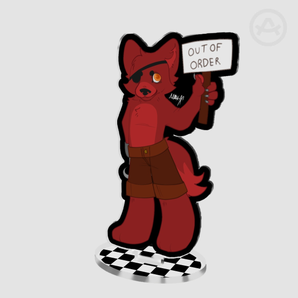 Foxy standee