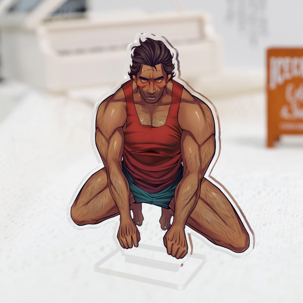 Fan Made Unofficial Stretching Future Spider Clear Acrylic Standees