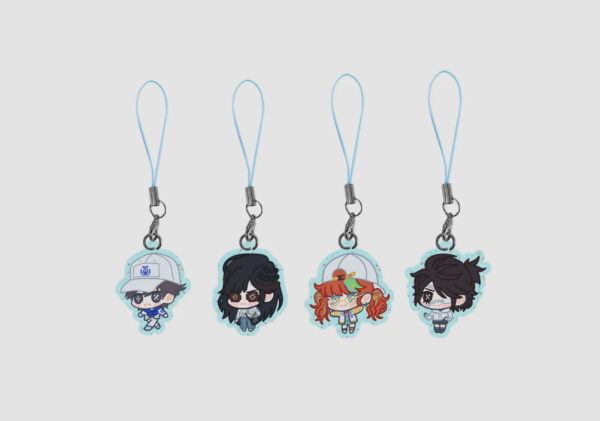 OPH Full Acrylic Phone Charm Set