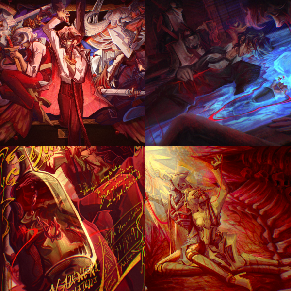 THE UNSEVERING PRINT SET A