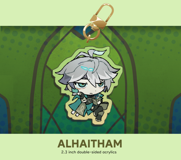 Genshin Impact Alhaitham Acrylic Keychain