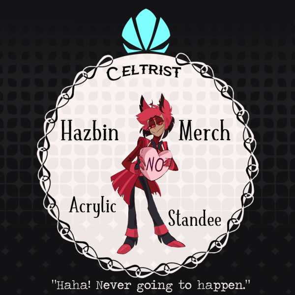 Alastor "No" Pillow Acrylic Stand