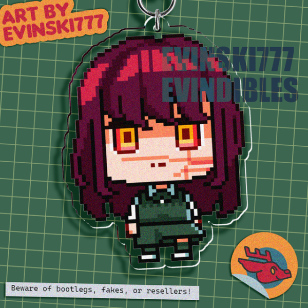 Chainsaw Man - Yoru Asa Mitaka Acrylic Keychains
