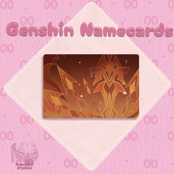 Dehya Genshin Impact Pearl Paper Photocard