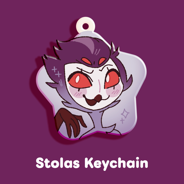 🦉 Stolas | Helluva Boss | Keychain