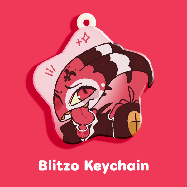 💥 Blitzø | Helluva Boss | Keychain