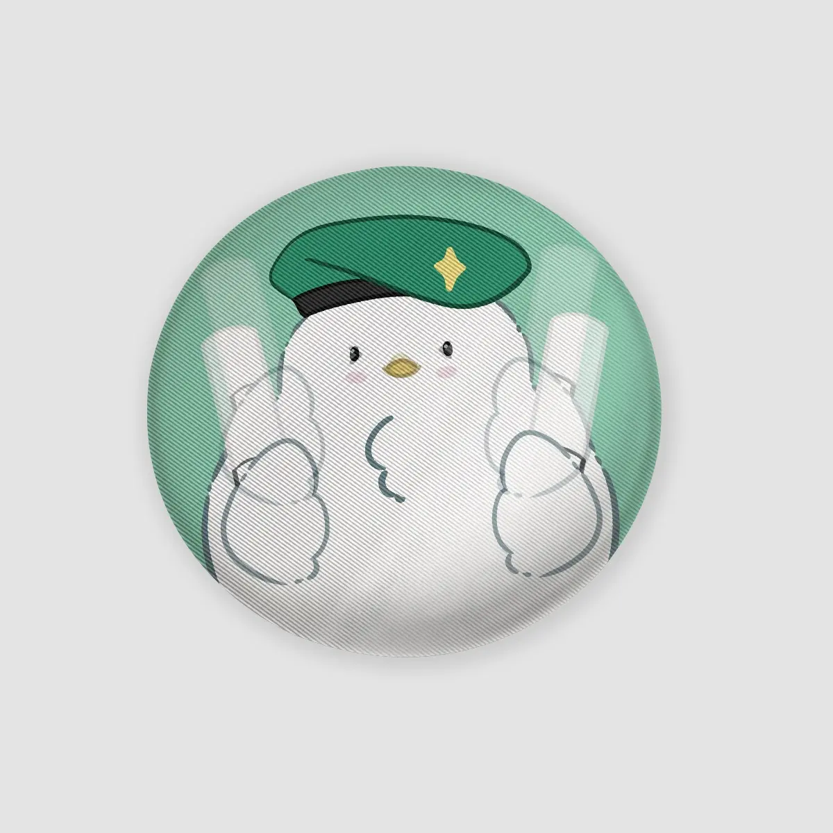 Aiadmirer Cheer Round Badge