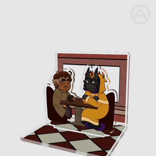 Jarthur at the Diner Acrylic Standee