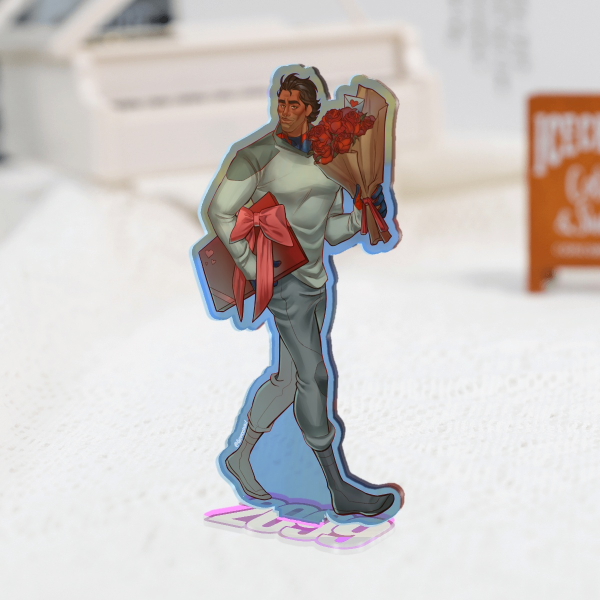 Fan Made Unofficial VDay Future Spider Rainbow Acrylic Standees