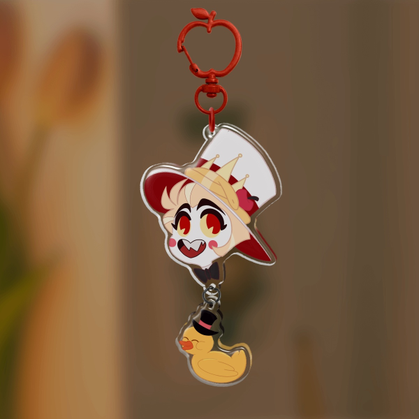 Lil guy Epoxy Connection Acrylic Keychains