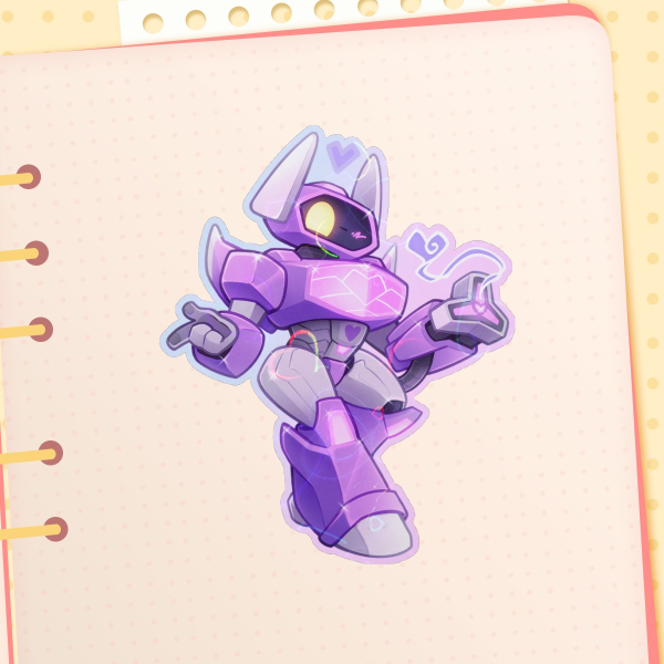 Chibi Shockwave (Holo Hearts)