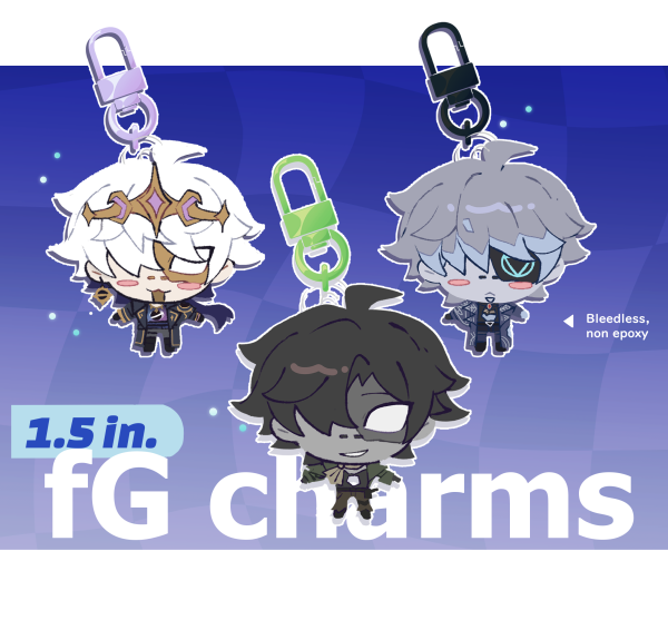 Identity V Fool's Gold mini acrylic keychain SET