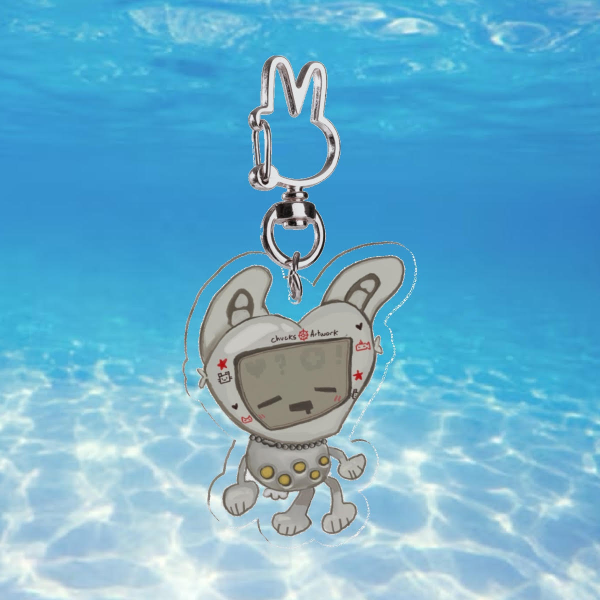 Lil Tamagotchi Keychain