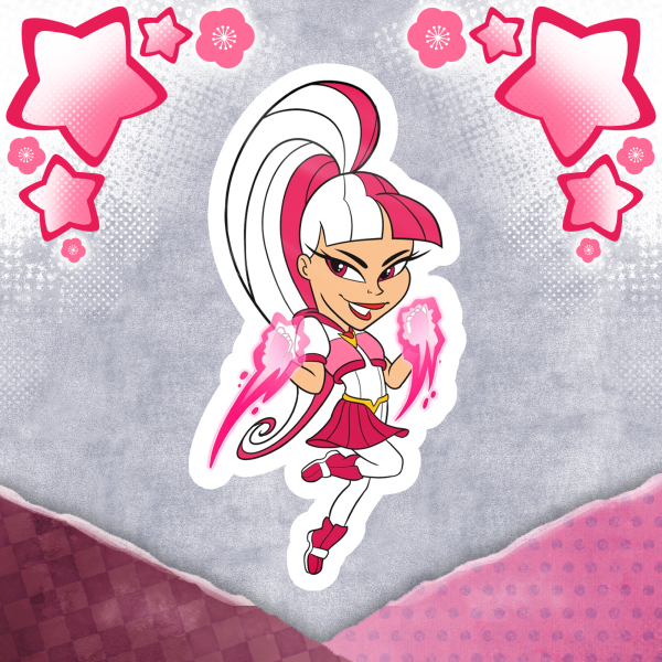 Chibi Nova Die Cut Stickers