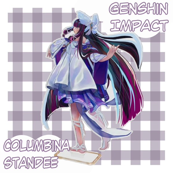 Columbina - Clear Acrylic Standees