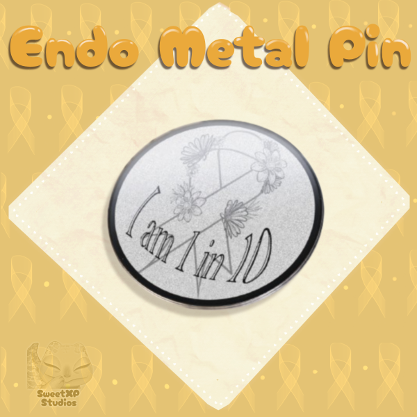 Limited Edition Endometriosis Awareness Badge