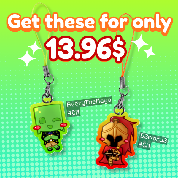 SFAWTDE DUO Avery & D3rlord Phone straps Bundle Set