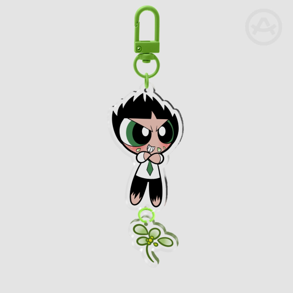 RRB Butch's Flower Keychain