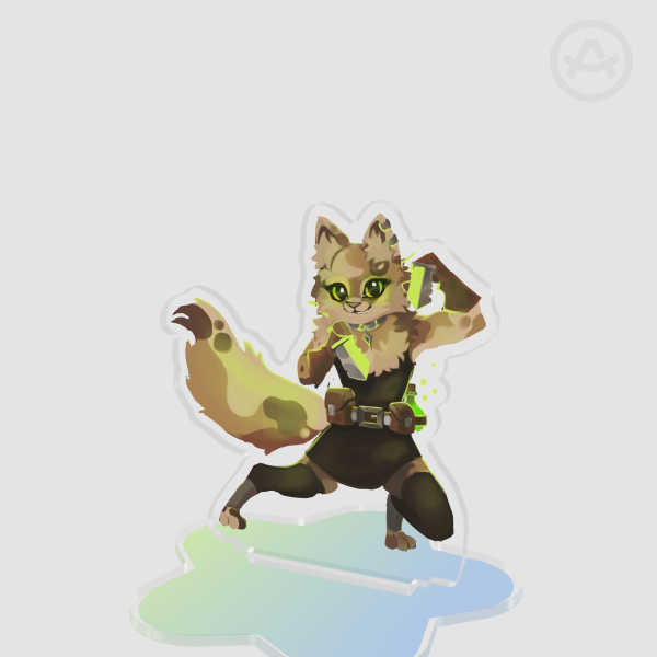 Rogue Calico Cat Standees
