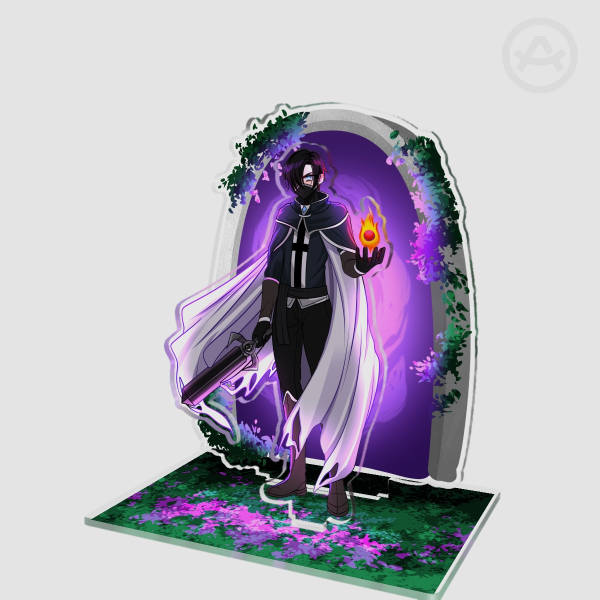 Zane Ro'meave Minecraft Diaries Acrylic Standee