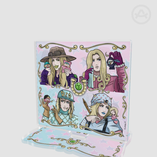 Steel Ball Run Acrylic Standees