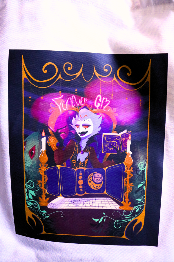 The Forever GM Horizontal Part-print Canvas Tote Bags - 13.7″x15.7″(35x40cm)