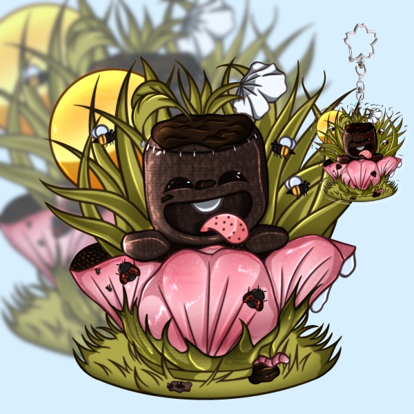 (LBP Keychain) Sack in a mug🪷