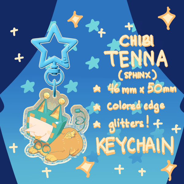 Chibi Sphinx Tenna! [Colored Keychain]