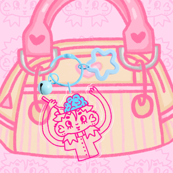 Brains Out Keychain