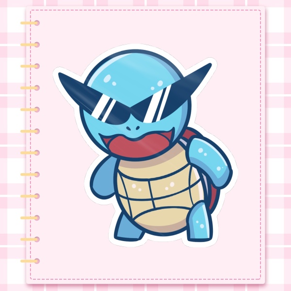 Squirtle Sticker