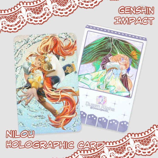 Nilou - Holographic Photocards Collectible