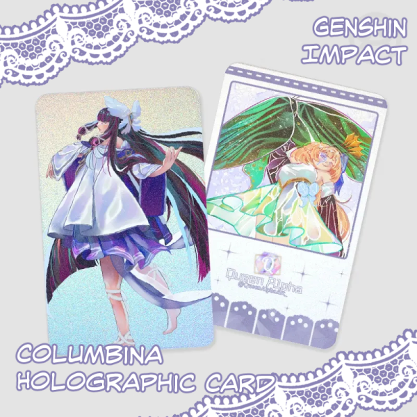 Columbina - Holographic Photocards Collectible