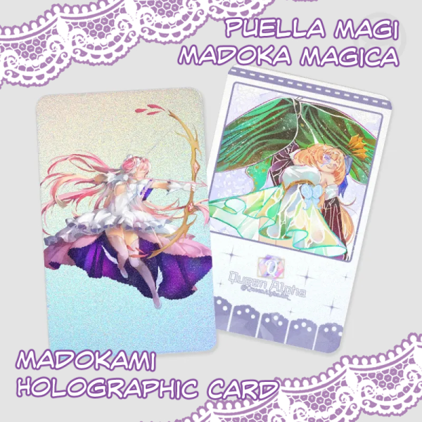 Madokami - Holographic Photocards  Collectible