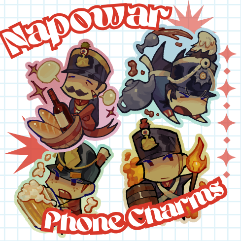 Napowar #1 Phone Charms
