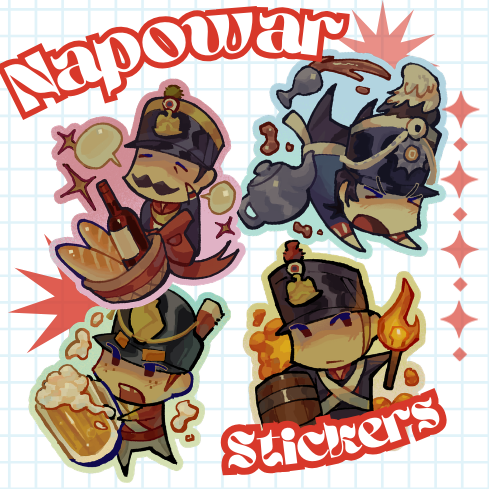 Napowar #1 Stickers