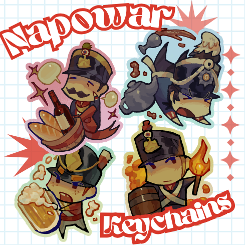 Napowar #1 Keychains