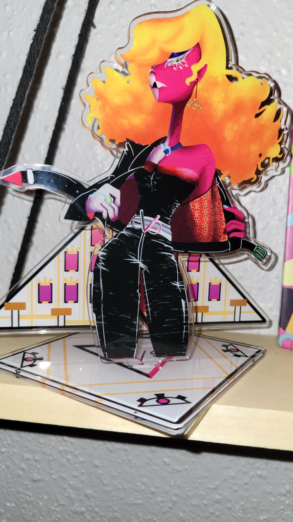 Eve Double Insert Acrylic Standee