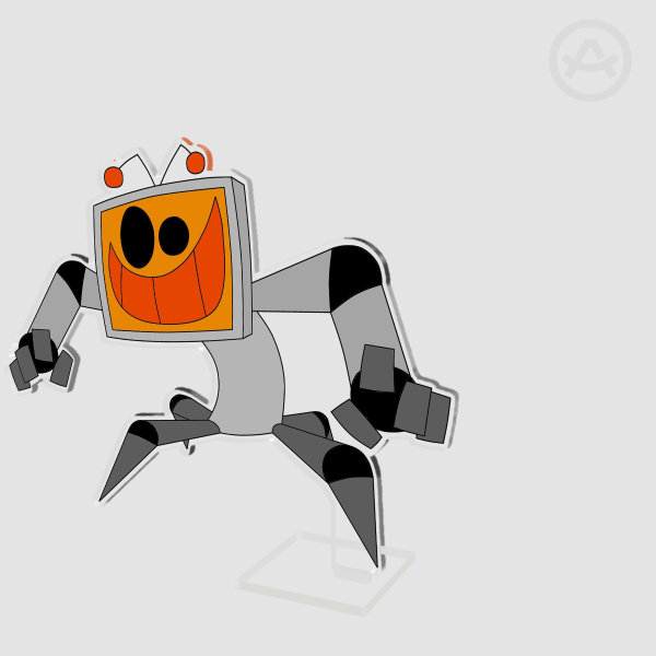 C.L.A.P. Acrylic Standee